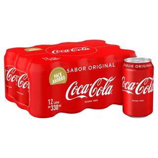 Coca Cola Refresco De Cola, 12X330Ml