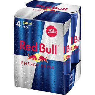 RED BULL Bebida Energética 4X25 Cl