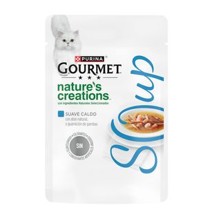 0.4 KG Gourmet Nature’s Creations Sopa de Atún para gatos