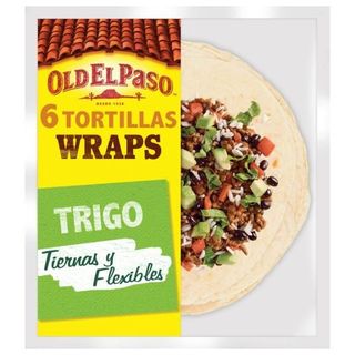 Old El Paso Tortilla Mejicana De Trigo Wraps, 350Gr