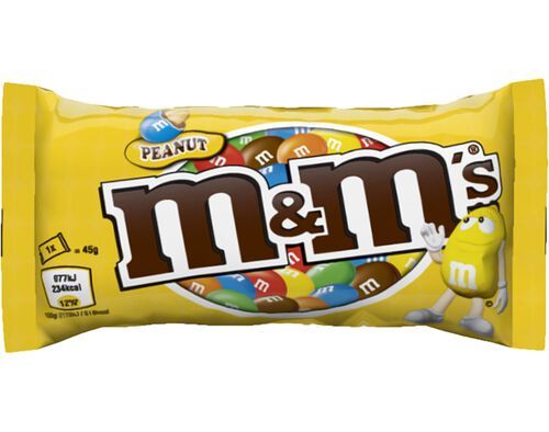 CHOCOLATE M&M'S AMENDOIM SINGLE 45G