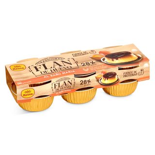 Flan De Huevo Al Baño María Reina Pack 6 X 100 G