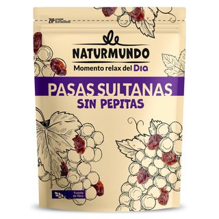Pasas Sultanas Sin Pepitas Naturmundo De Dia Bolsa 200 G