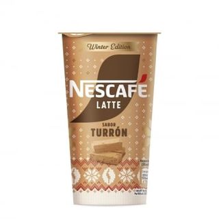 Bebida Láctea Con Café Sabor Turrón Nescafé Latte Sin Gluten 205 Ml.