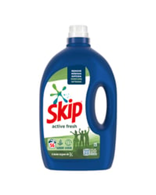 Detergente Skip líquido active fresh 56 doses