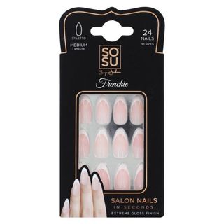 Uñas Postizas Stiletto Frenchie - Sosu - Multicolor 5391018048333