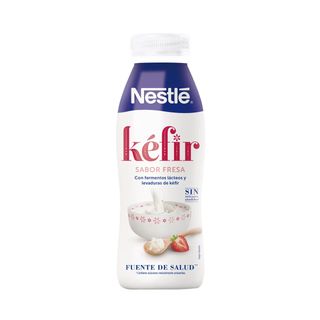 Kefir Liquido S/Azu.Añad. Sabor Fresa Nestle 491Ml