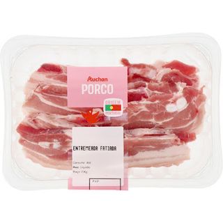 AUCHAN Entremeada de Porco Fatiada (1 un = 500 g aprox)