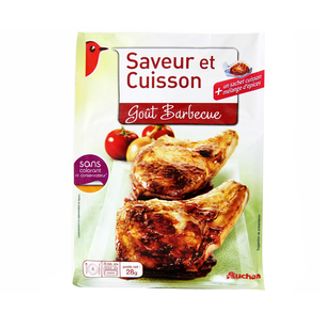 Bolsa P/Asar Sabor Barbacoa Auchan 30 Grs