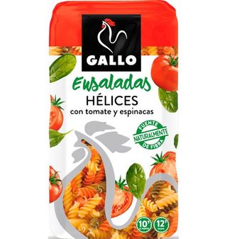 Pasta Gallo Hélices Vegetales 450 G