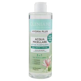 Clinians Hydra Plus Acqua Micellare Attiva Purificante Pelli Miste O Grasse 400 Ml - 139080