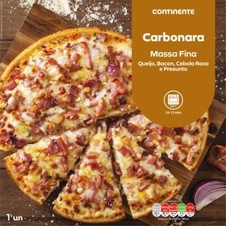 Pizza Carbonara Congelada Continente (emb. 340 gr)