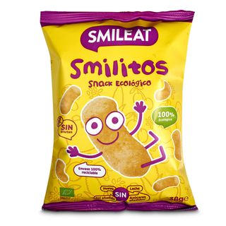 Snack Ecológico Smilitos Smileat Bolsa 38 G