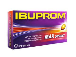 Ibuprom Max Sprint 400 mg 40 kapsułek