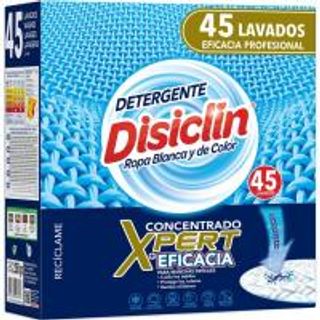Detergente En Polvo Disiclin Xpert, Maleta 45 Dosis (25287459)