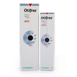 16 L Otifree limpiador de oídos para perros y gatos