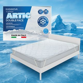 Topper matrimoniale fibra - Artic effetto rinfrescante