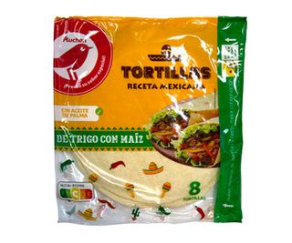Tortillas de Maíz Producto Alcampo 8 Uds. 320 G.
