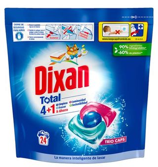 Detergente Dixan Triocaps 24 Dosis