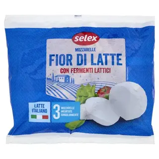 Selex Mozzarella Fior di Latte 3x125 g