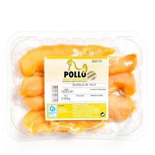 Solomillo De Pollo Certificado Bandeja (450 G Apr)