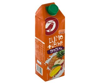 Leche conZumo De Frutas Tropical Auchan 1L