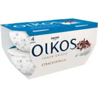 Yogur Griego De Straciatella Oikos, Pack 4X110 G