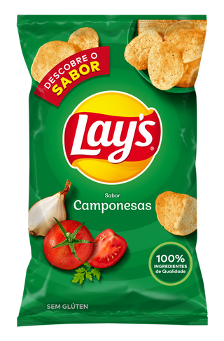 BAT.FRITA LAY`S LISA SABORES R.CAMP.44G