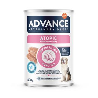 400 g Advance Veterinary Diets Atopic Medium Maxi Comida Húmeda para perros