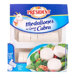 Queso Cabra Medallones President 200 G