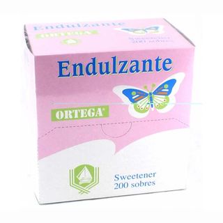 Ortega sacarina caja 200 sobres