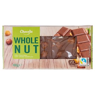 Chocola` - Cioccolato al latte e nocciola 100 gr