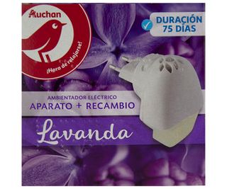 Ambientador Aparato+ Recambio Elect. Lavanda Auchan 25Ml