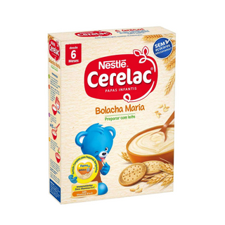 Papa Infantil Não Láctea com Bolacha Maria para +6 Meses Cerelac 250G
