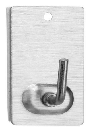 2 Cabides Adesivo Aco Lixado 2040-1 (14519932)