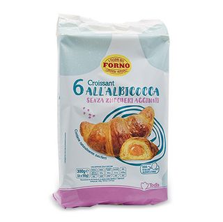 Croissant all'albicocca senza zuccheri aggiunti