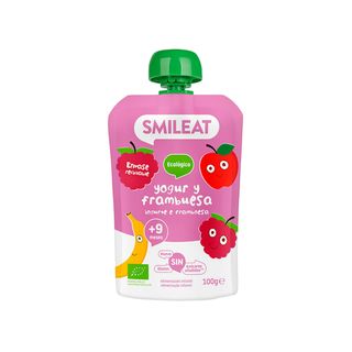 SMILEAT Bolsita De Yogur Y Frambuesa Eco 100 G (301520)