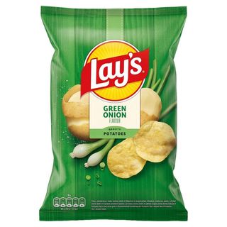 Lay's Chipsy ziemniaczane o smaku zielonej cebulki 130 g