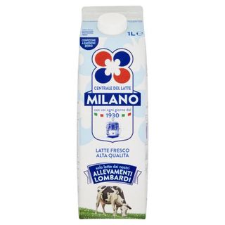 Centrale del Latte Milano Latte Fresco Alta Qualità 1 L
