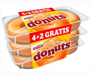 Donuts Glace 4+2 Uds 312 G