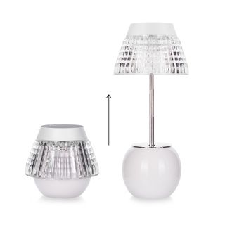 Lampada da tavolo touch - portatile bianca