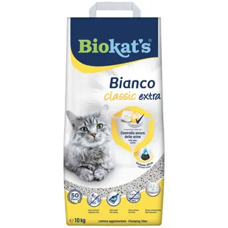Biokat's lettiera bianco classic extra 10kg