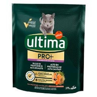 Comida Con Salmon Gatos Esterilizados Ultima Pro+ 375 G