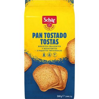 SCHÄR Pan Tostado Biscote Sin Gluten 250 G