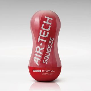 masturbator air tech squeeze regular - wnętrze z różną wielkością wypustek