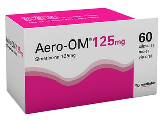 CÁPSULAS AERO-OM MOLES 125MG 60UN