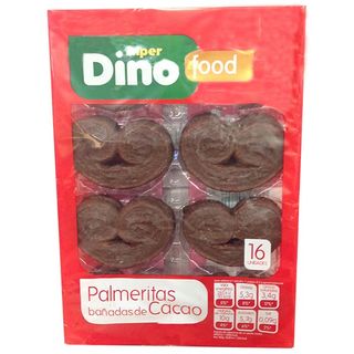 HiperDino 16 palmeritas al cacao