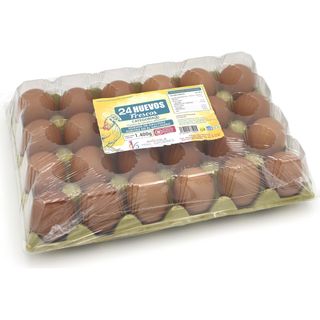 Huevo de Suelo Tamaños Diferentes, Paquete 2 Docenas