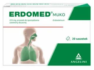 Erdomed 225 mg 20 saszetek