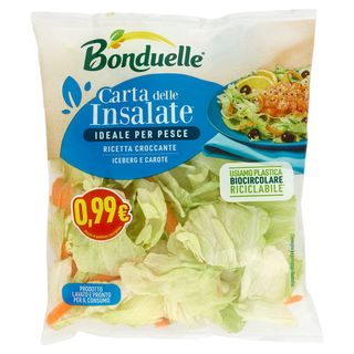 Bonduelle Carta delle Insalate Ricetta Croccante 100 g - 8006862006350